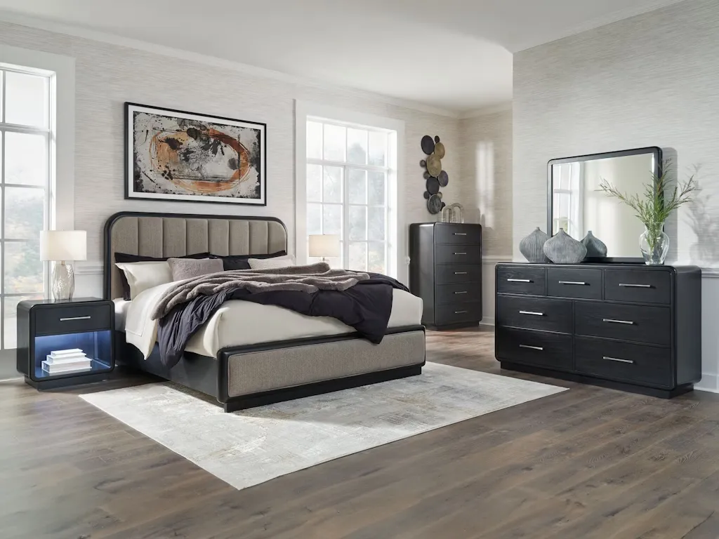 طقم غرفة نوم كينج آشلي 4 قطع UPH B457