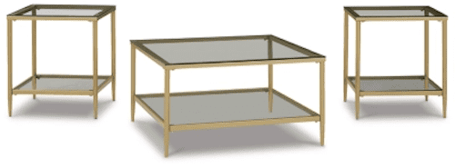 طقم طاولات شاي آشلي T302-13