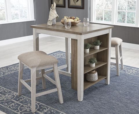 [D394-113] طقم طاولة طعام سكمبتون آشلي