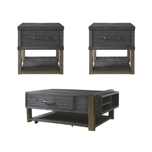 طقم طاولات شاي آشلي 1 طاولة شاي و 2 طاولة جانبية T268