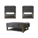 طقم طاولات شاي آشلي 1 طاولة شاي و 2 طاولة جانبية T268