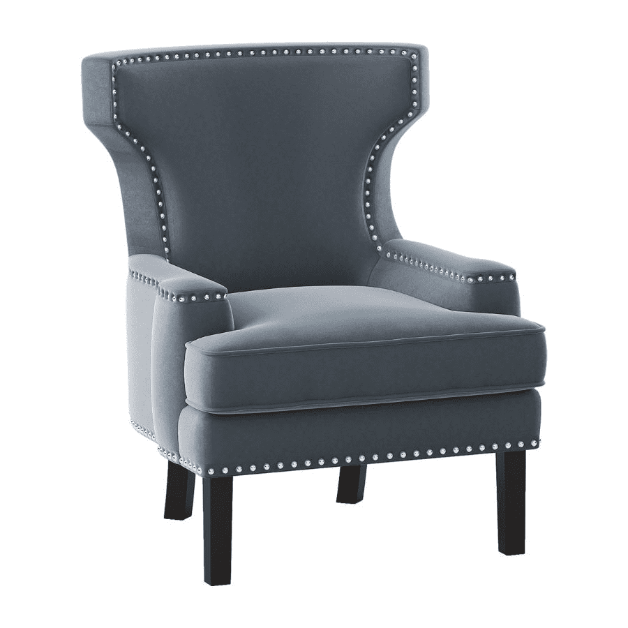 [1190GY] كرسي رمادي  هوم اليجانس  S1094-GY