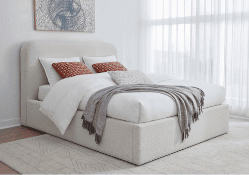 [QCMYH7] سرير كنق مودس (ريكوتا)UPH B439