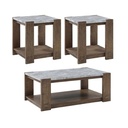 STEVE SILVER طقم طاولات شاي T374