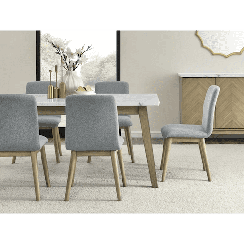 طقم طاولة طعام مع 6 كراسي D187