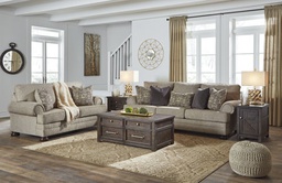 [29603] Ashley Sofa Set (1 Sofa &amp; 2 Loveseat) S1057