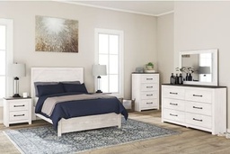 [B1190] Ashley Full Bedroom Set 3 pcs B393