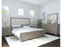 [S714] SLF King Panel Bedroom set 5 pcs B338