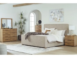 [B783] Ashley Bedroom Set King 4 Pcs B392