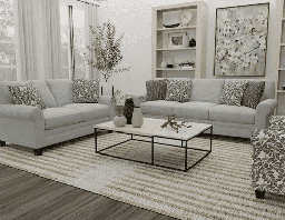 [FG120] Corinthian Sofa Set (1 Sofa &amp; 2 Loveseat) S1358