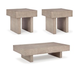 [T922] Ashley Cocktail Table Set (1 Cocktail Table + 2 End Table) T405